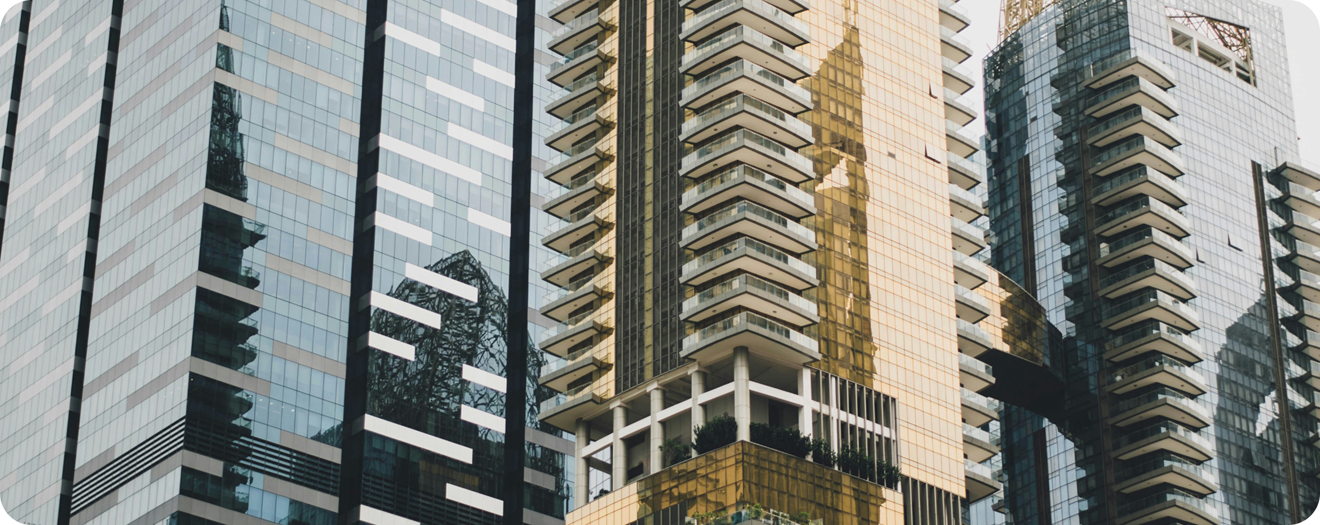 African Financial District Architecture